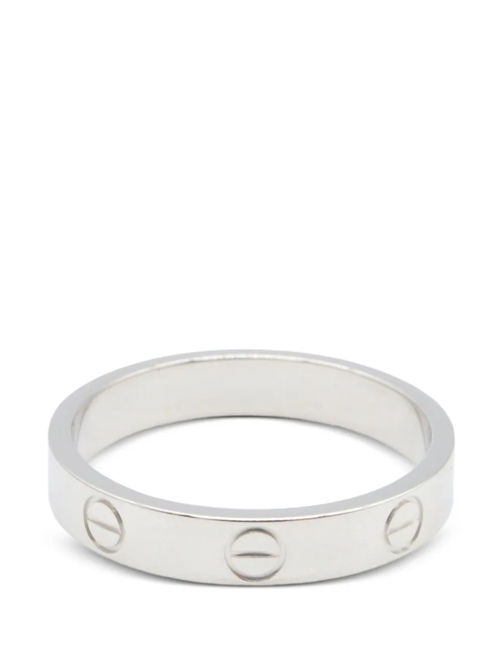 Cartier 2010s mini Love ring - Argento