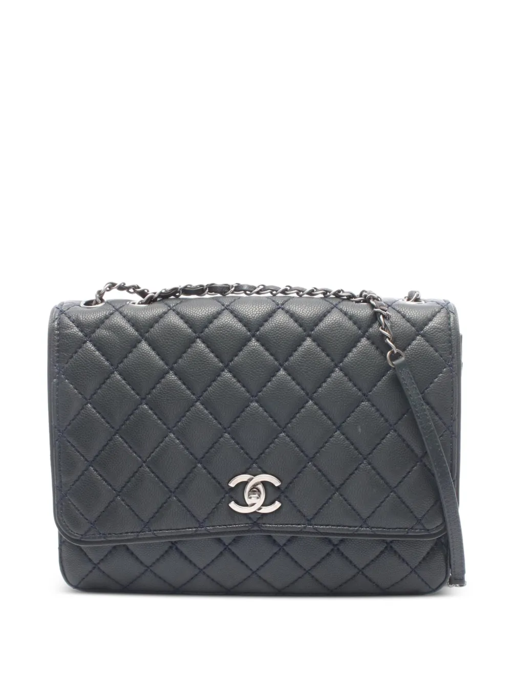 CHANEL Pre-Owned 2014 Wild Stitch shoulder bag - Verde