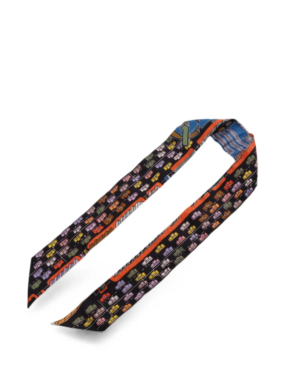 Hermès Pre-Owned 2010s Pantin City scarf - Nero