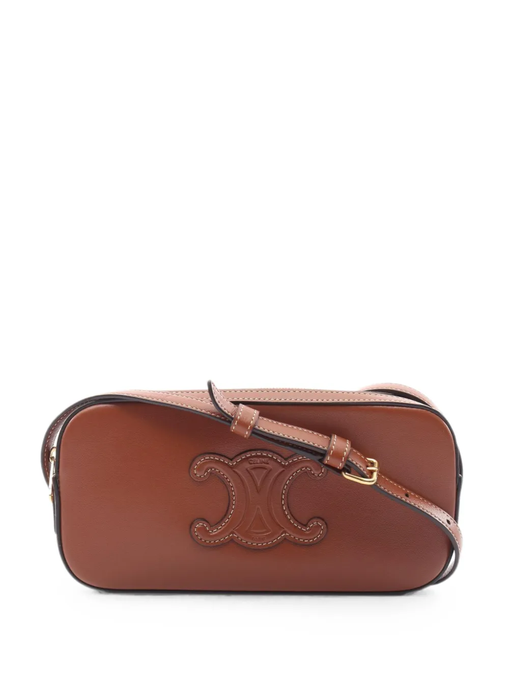 Celine Pre-Owned 2010s mini Camera shoulder bag - Brown