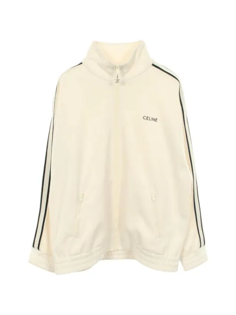Celine Pre-Owned 2010s side-stripe track jacket