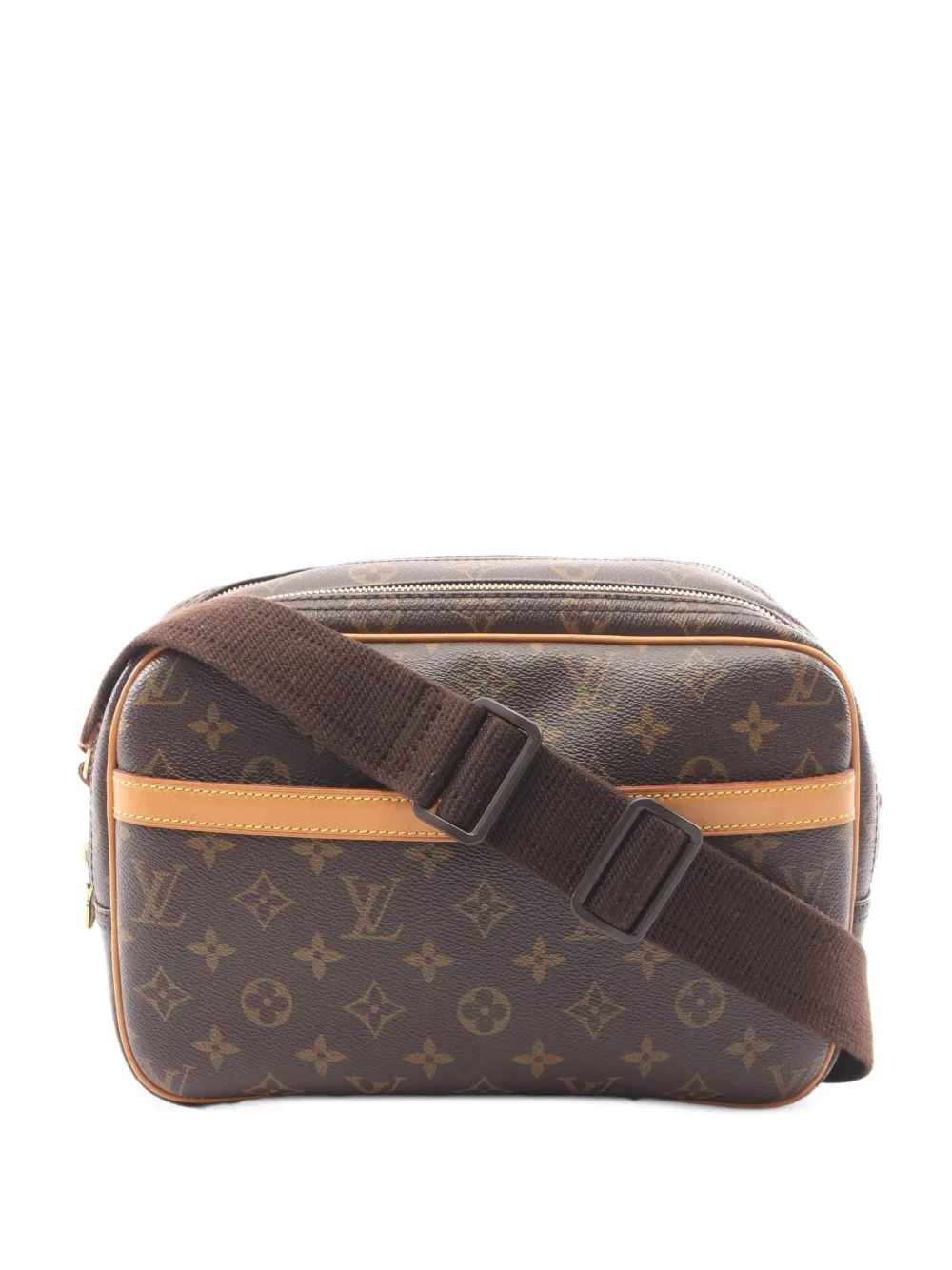 Louis Vuitton Pre-Owned 2002 PM Reporter monogram shoulder bag - Brown