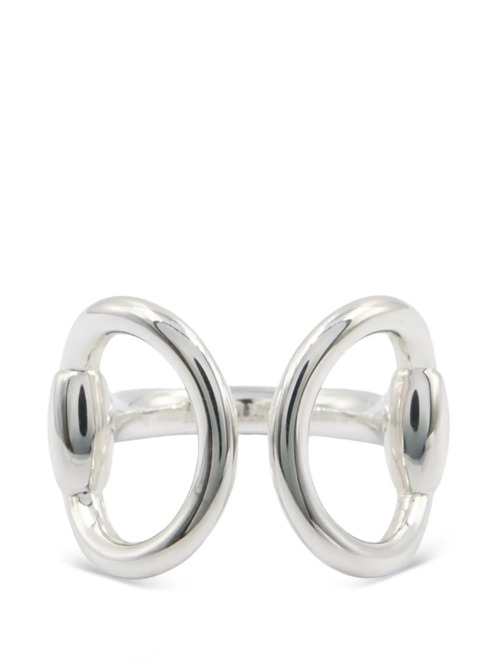 Hermès Pre-Owned 2020s Nojika ring - Argento