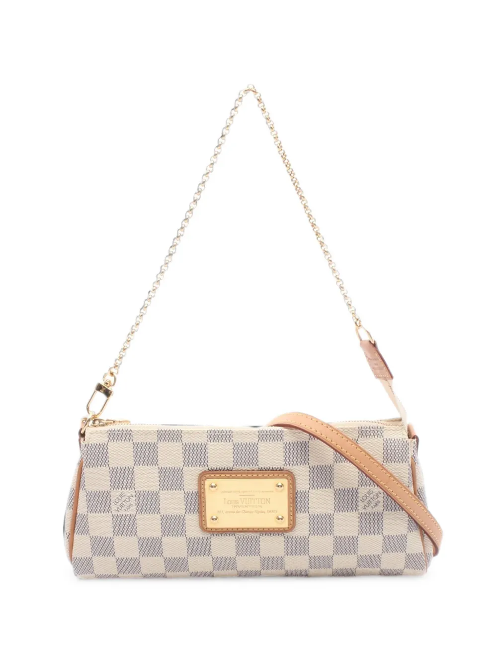Louis Vuitton Pre-Owned 2011 Eva Damier Azur shoulder bag - Toni neutri