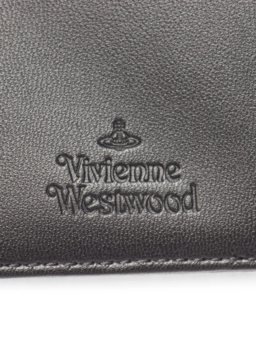 Vivienne Westwood Pre-owned Orb Bi-fold Wallet in Black, view 5