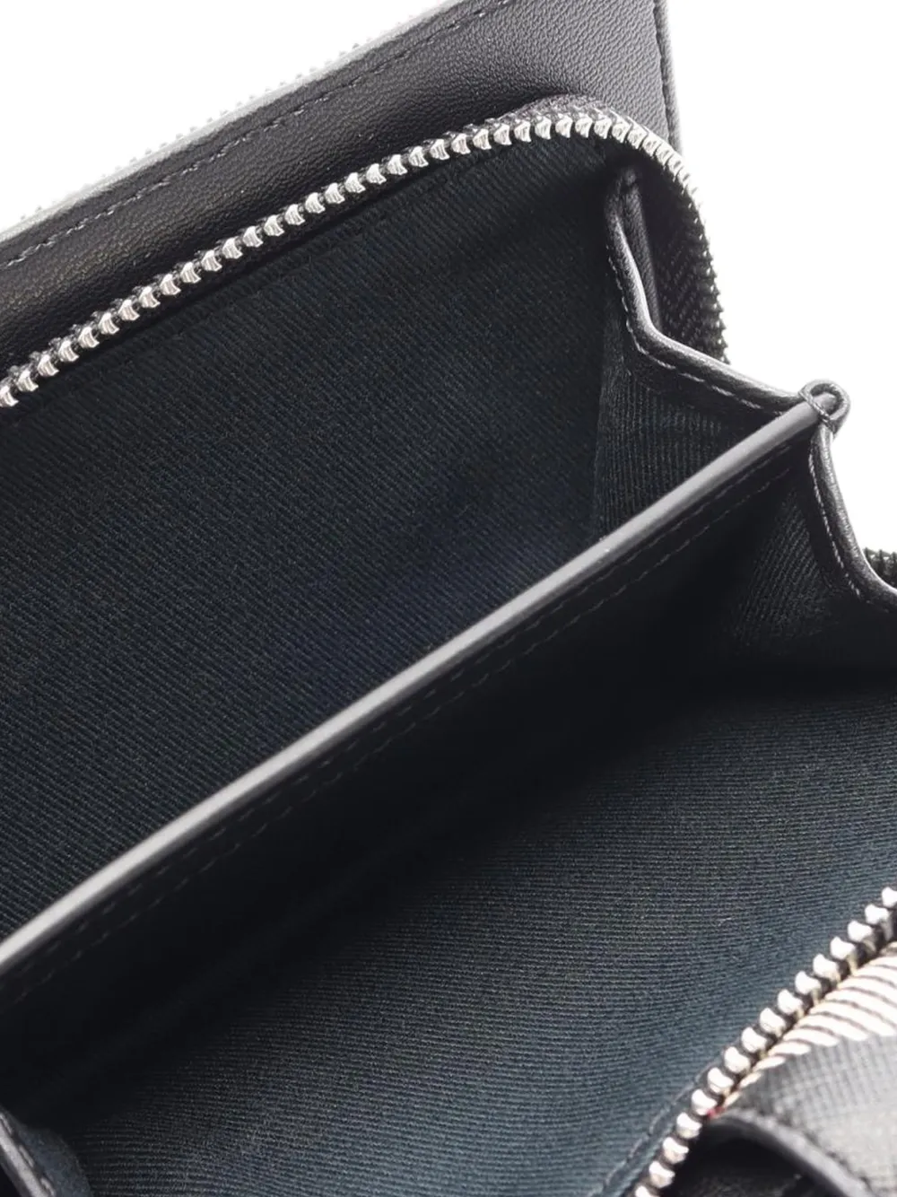 Vivienne Westwood Pre-owned Orb Bi-fold Wallet in Black, view 4