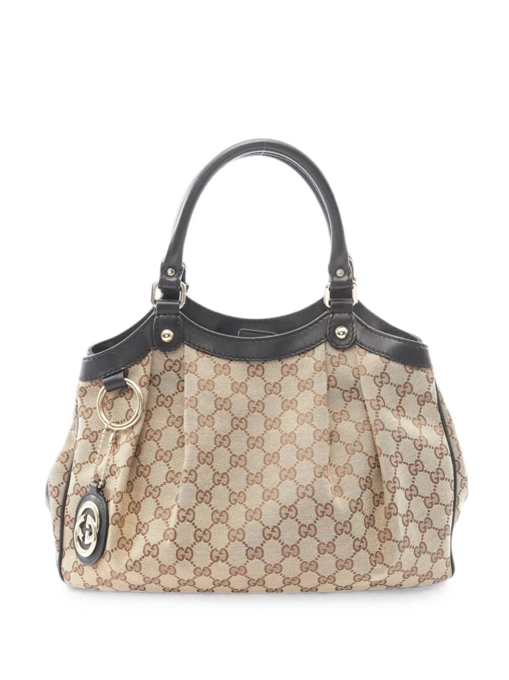 Gucci Pre-Owned 2010s Sukey GG canvas tote bag - Neutrals