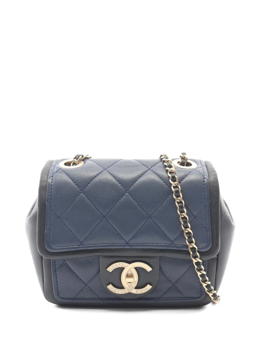 CHANEL Pre-Owned mini 2014-2015 Matelasse shoulder bag - Nero
