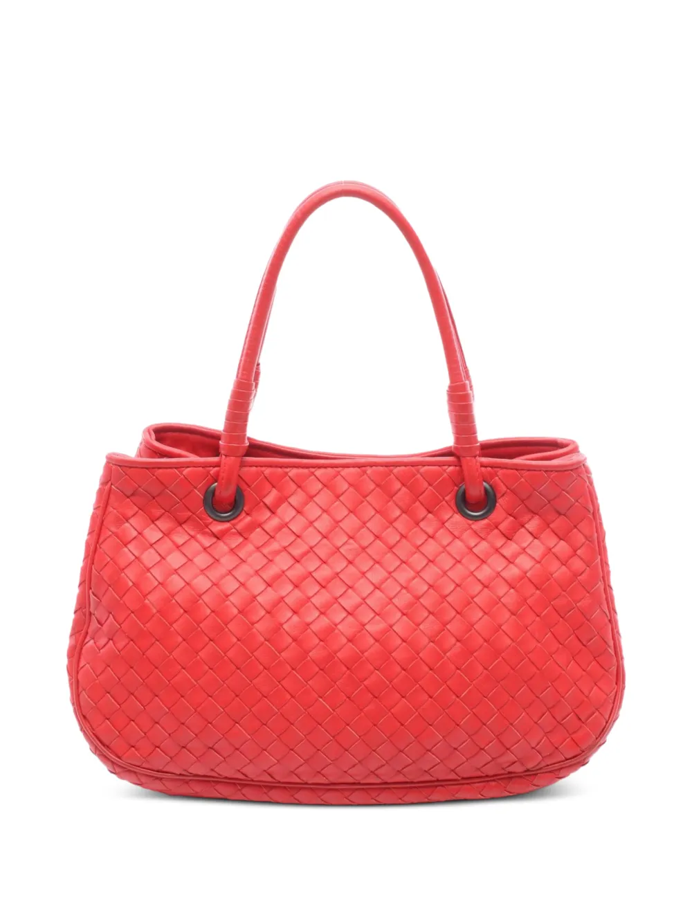 Bottega Veneta Pre-Owned 2000s Intrecciato tote bag - Rosso