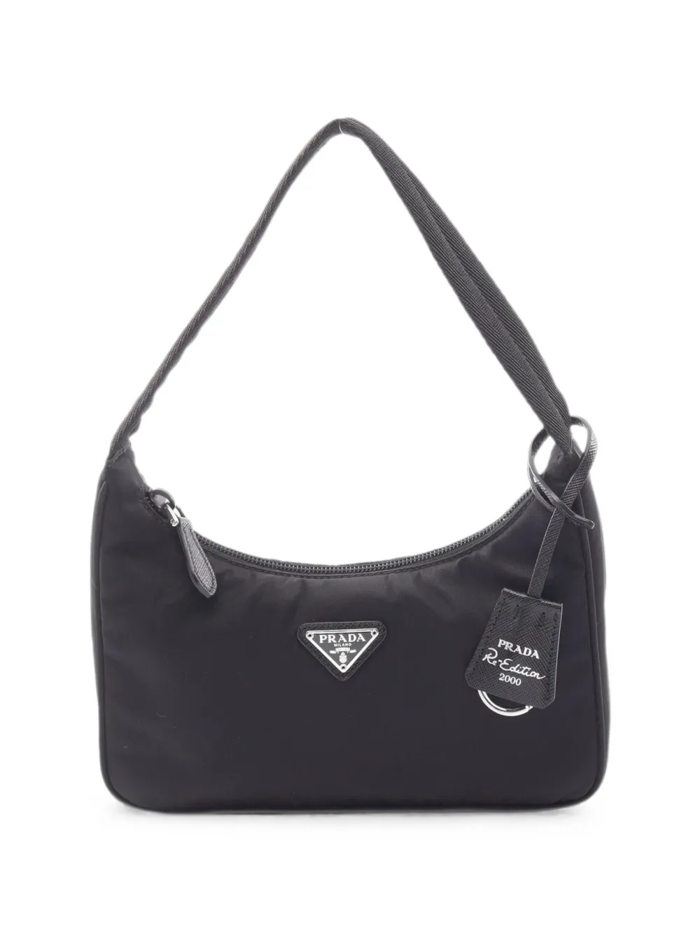 Prada Pre-Owned mini 2010s Re-Edition 2000 tote bag - Schwarz