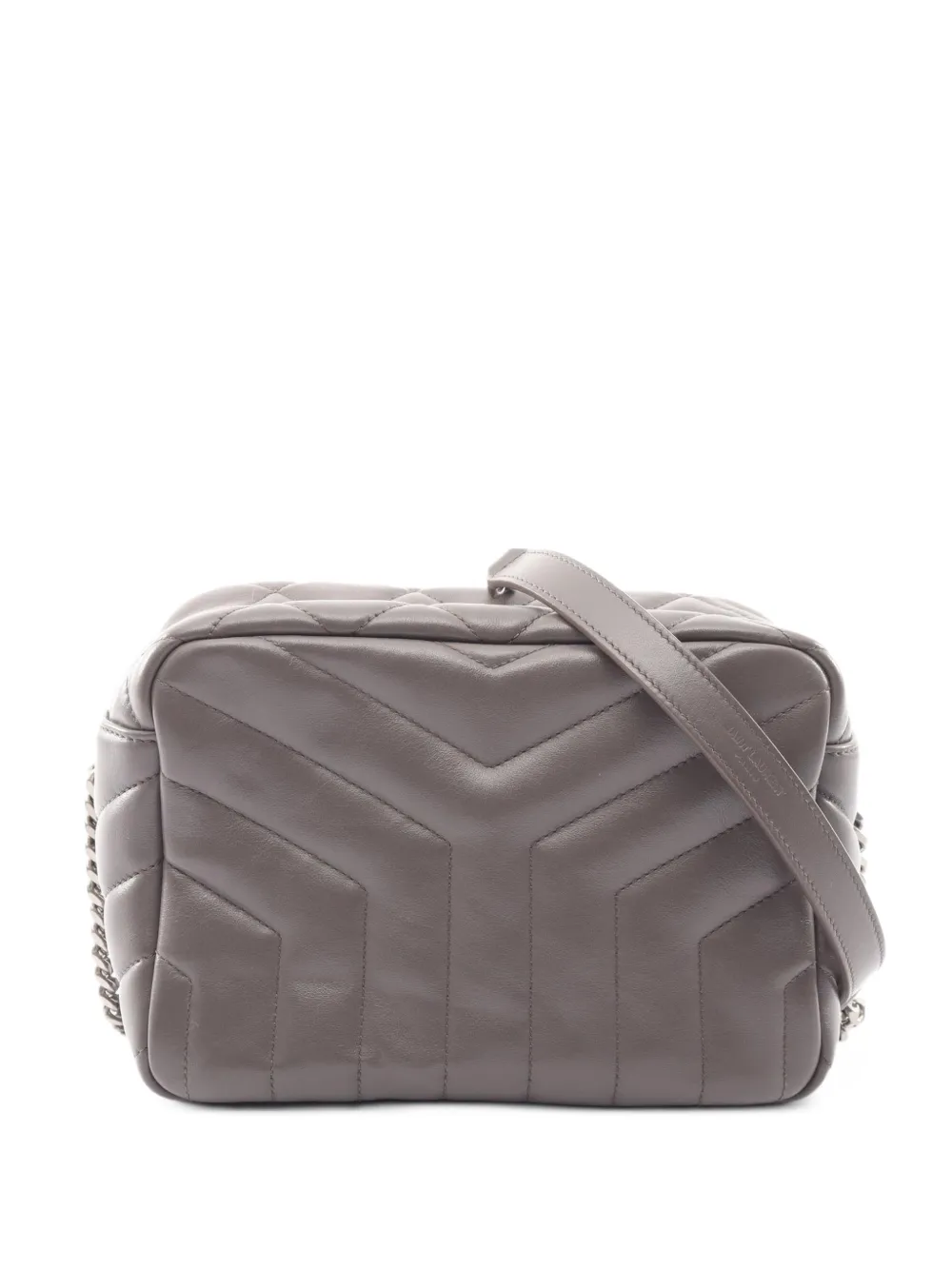 Saint Laurent Pre-Owned 2010s Lulu quilted shoulder bag - Grigio