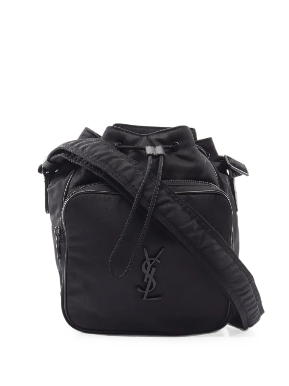 Saint Laurent Pre-Owned 2000s small Nikki bucket bag - Black