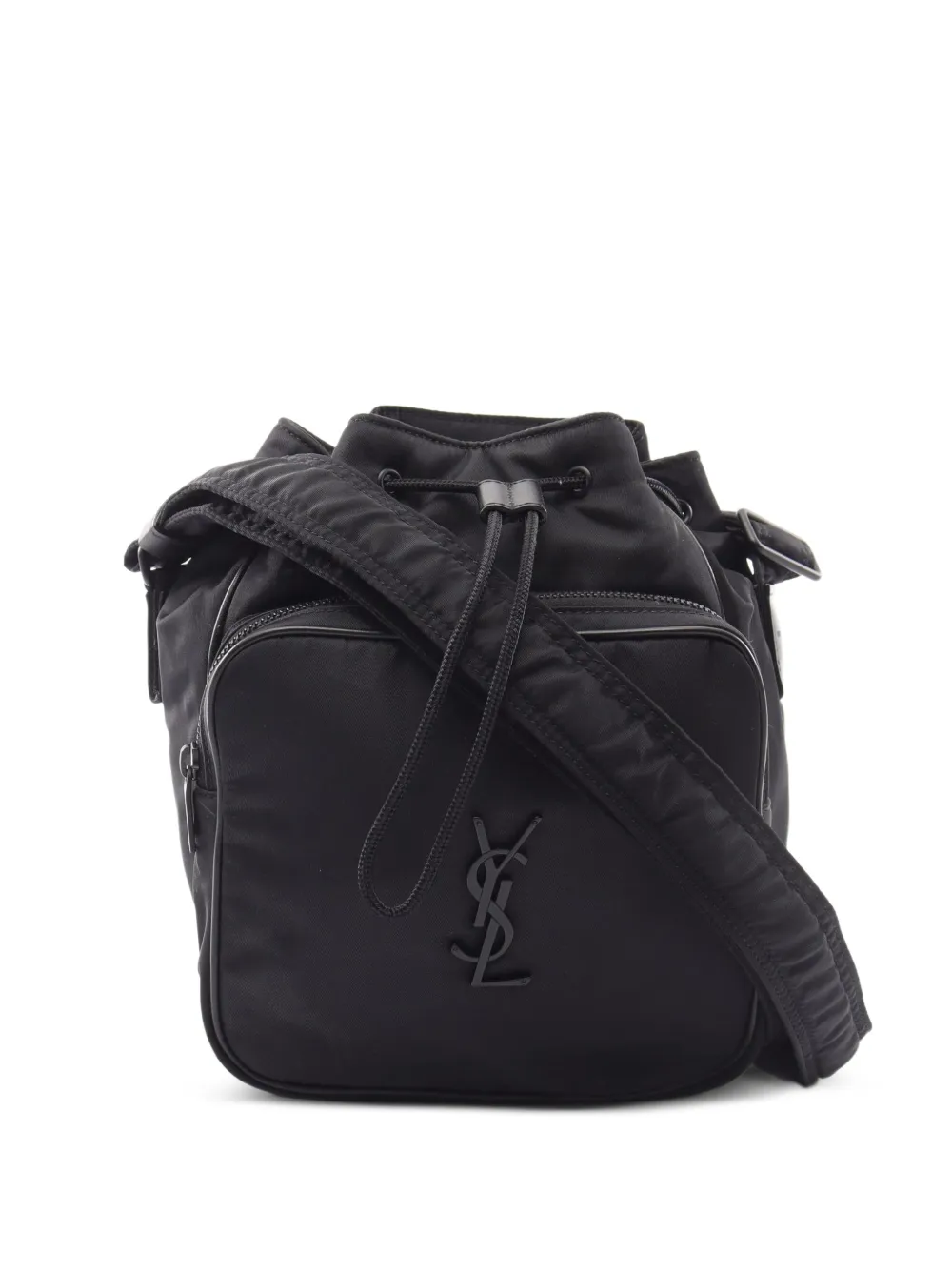 Saint Laurent Pre-Owned 2000s small Nikki bucket bag - Nero
