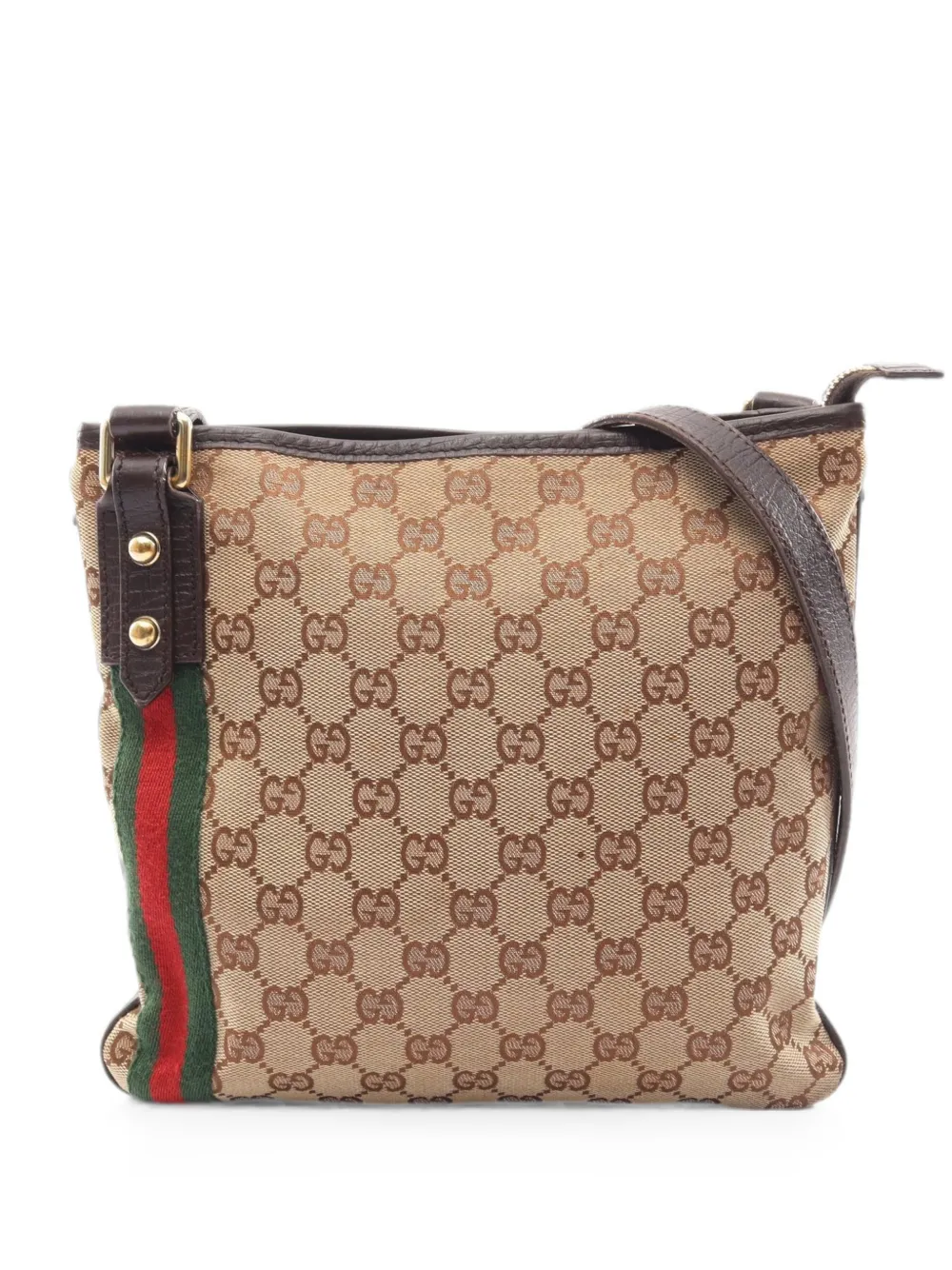 Gucci Pre-Owned 2000s GG canvas shoulder bag - Neutrals