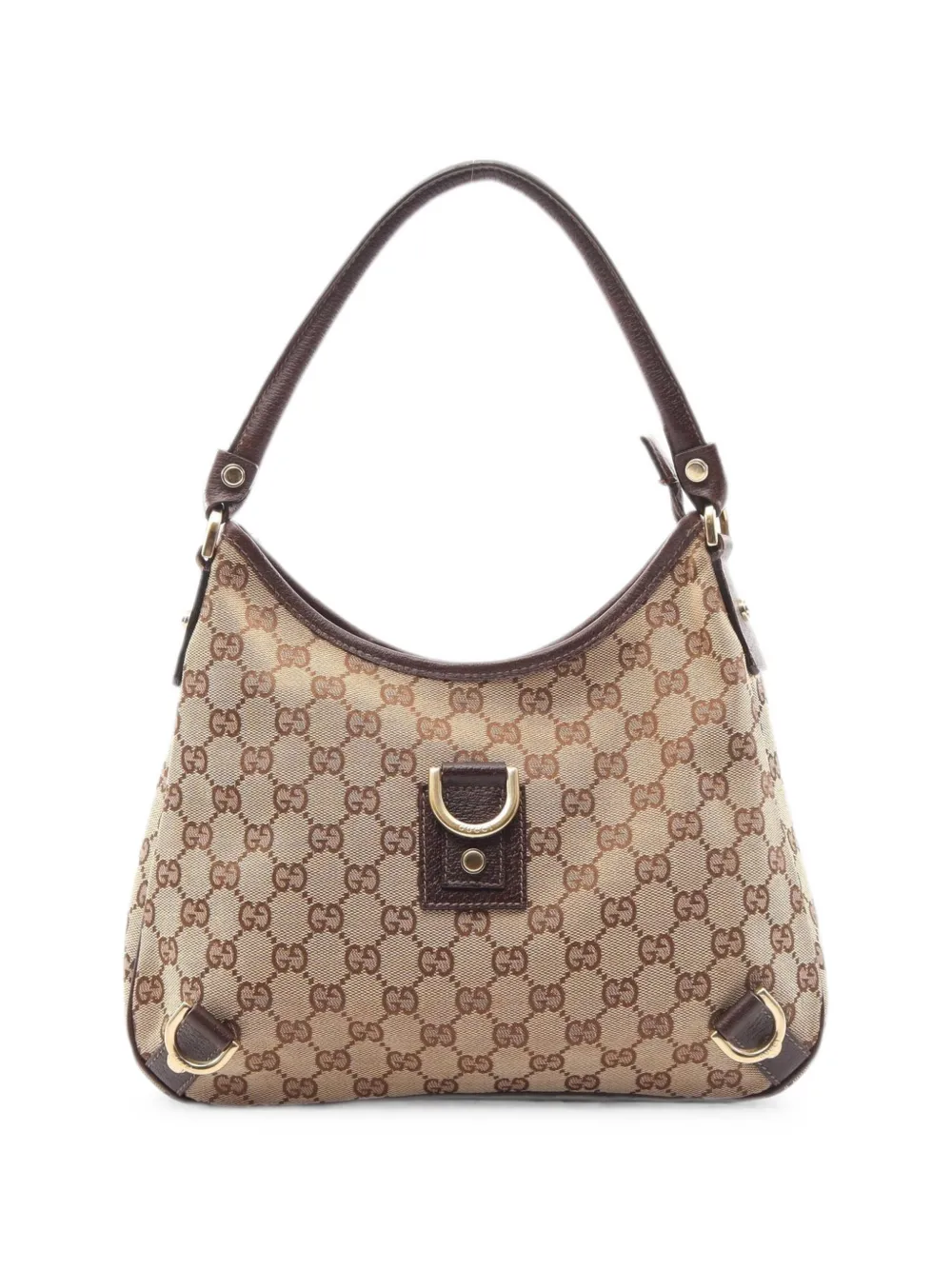 Gucci Pre-Owned 2000s Abby GG canvas shoulder bag - Neutrals