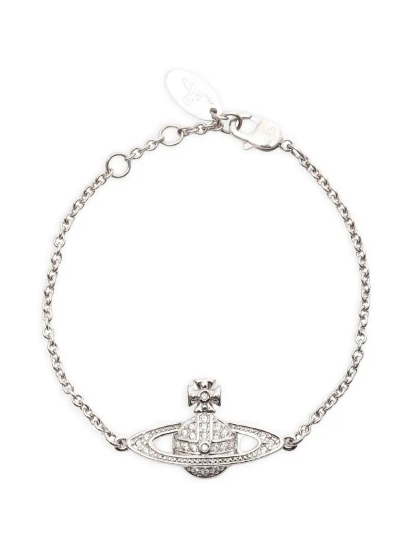 Vivienne Westwood Pre-owned Mini Bas Relief Bracelet in Silver