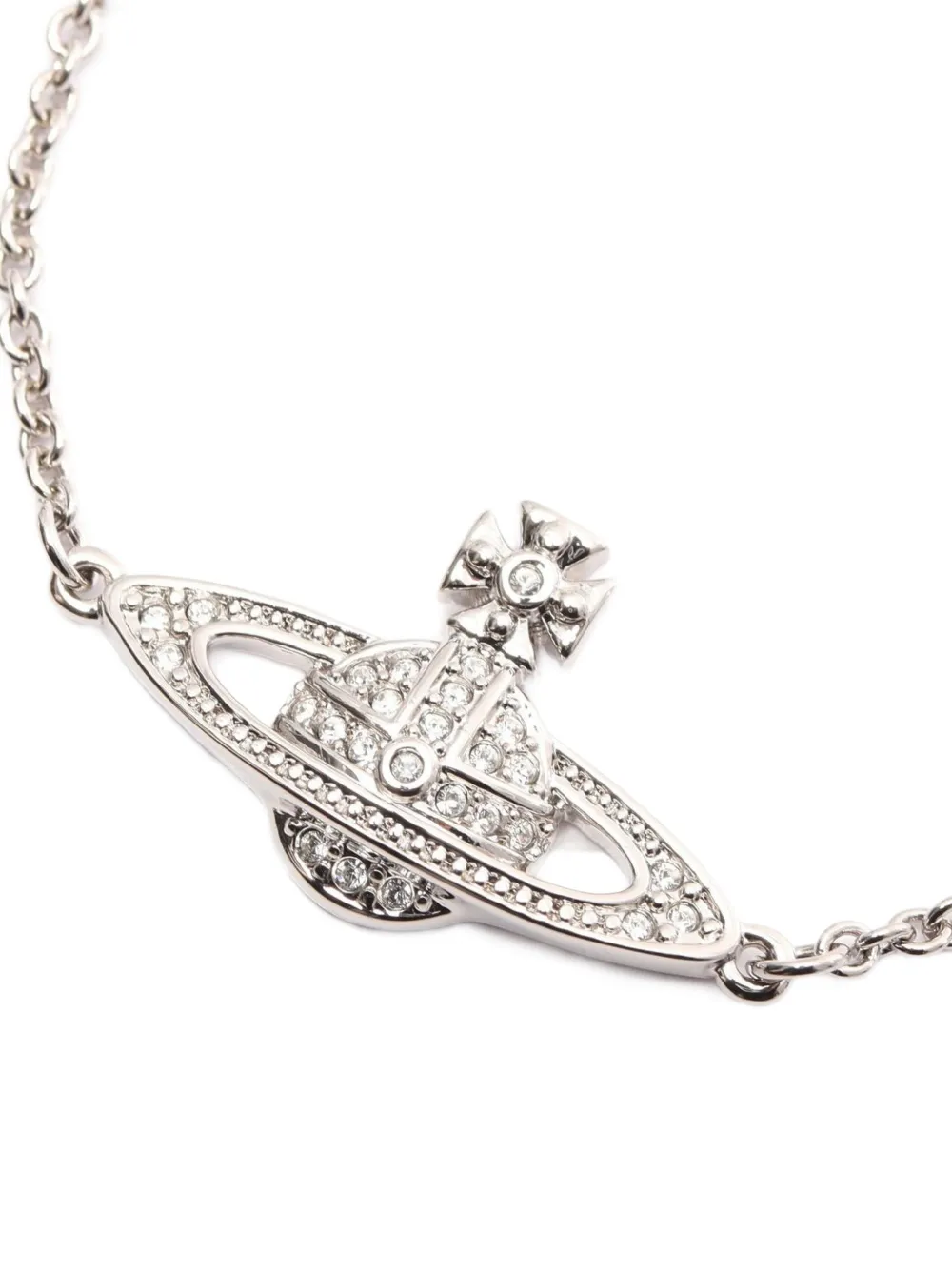 Vivienne Westwood Pre-owned Mini Bas Relief Bracelet in Silver, view 2
