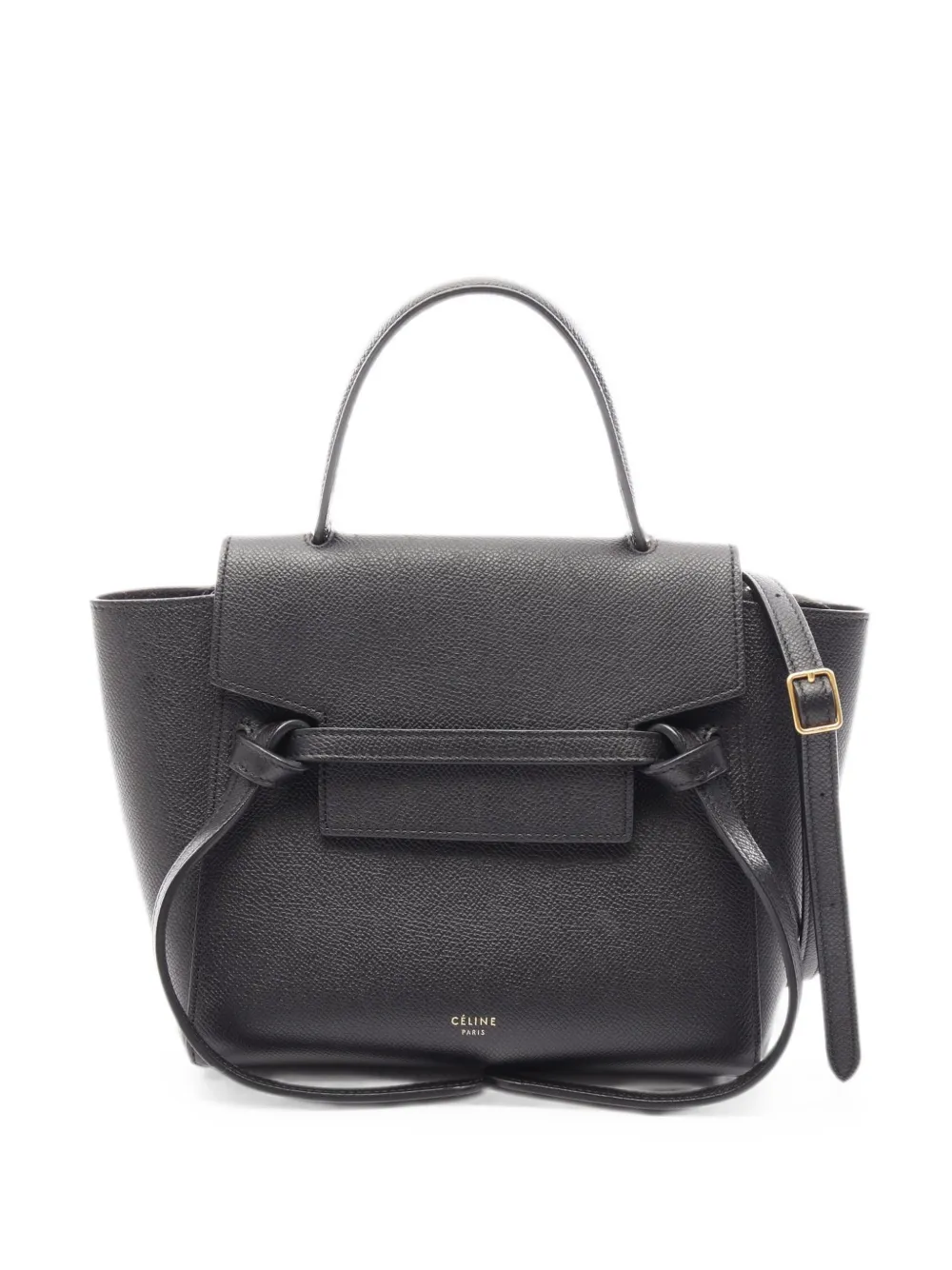 Celine Pre-Owned 2010s Nano Belt tote bag - Black