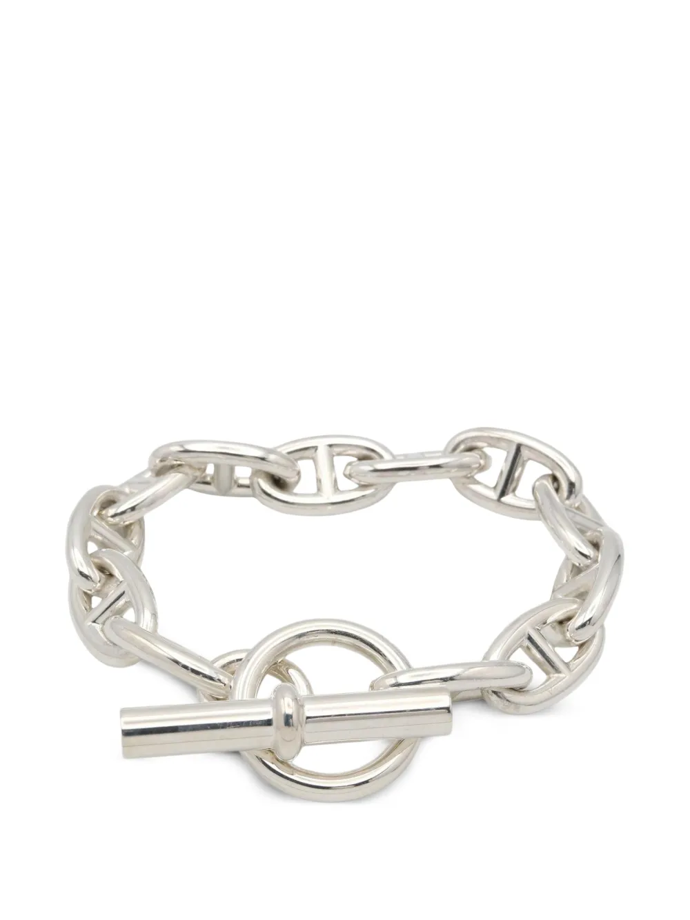 Hermès Pre-Owned 2010s GM Chaîne d'Ancre bracelet - Silber
