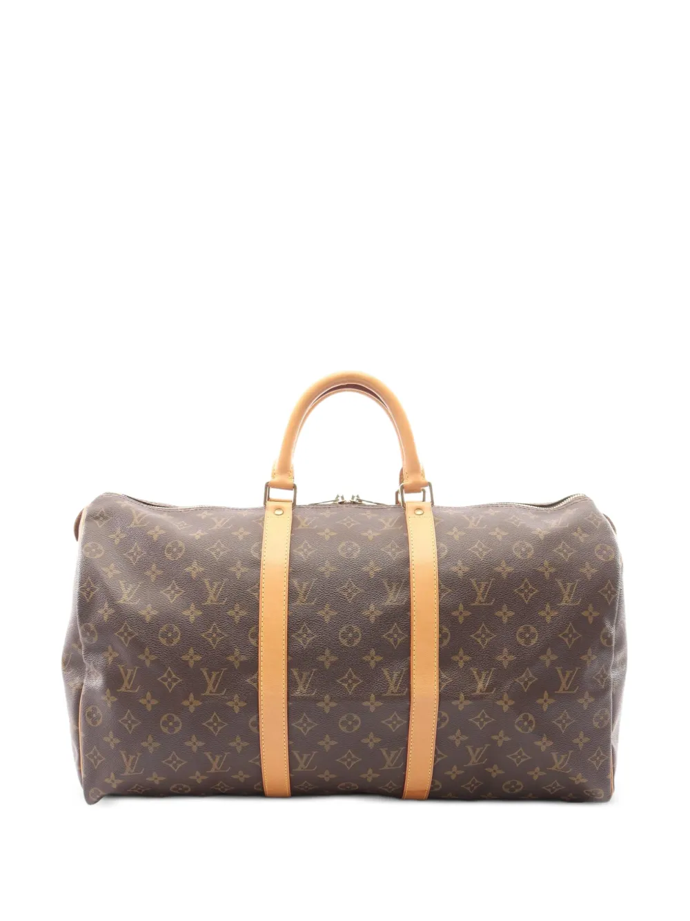 Louis Vuitton Pre-Owned 2001 50 Keepall Monogram Boston bag - Marrone