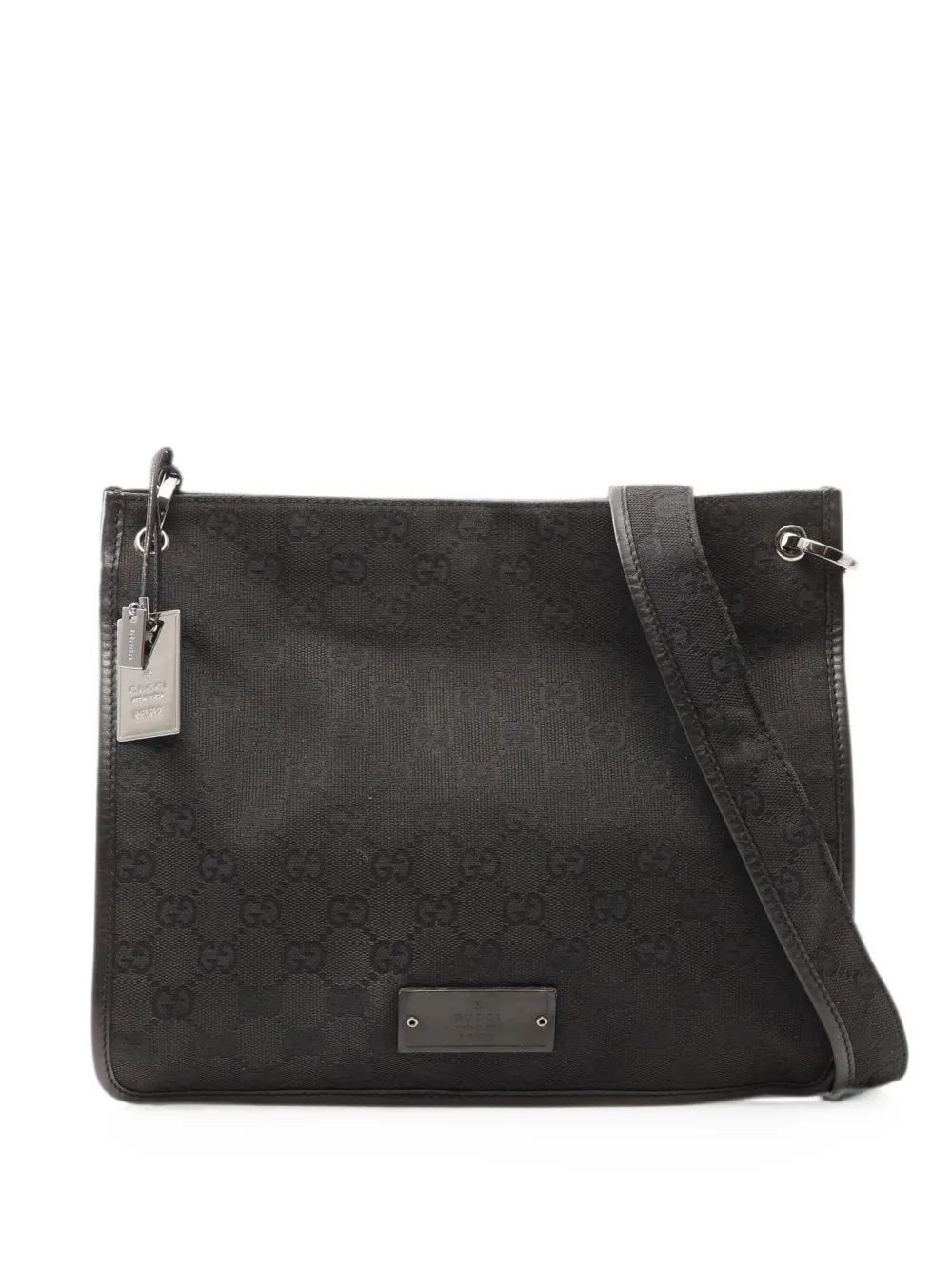 Gucci Pre-Owned 2000s GG canvas shoulder bag - Black