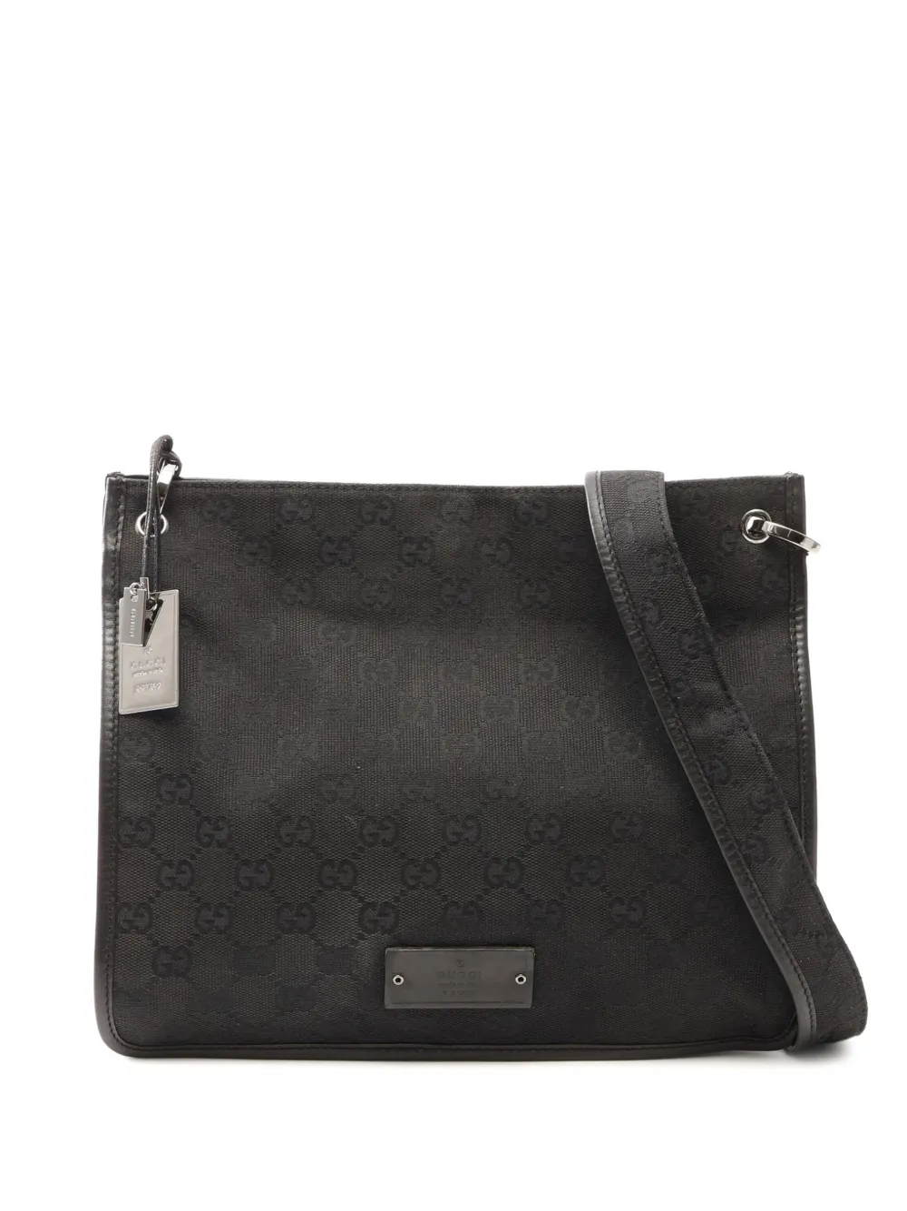 Gucci Pre-Owned 2000s GG canvas shoulder bag - Nero