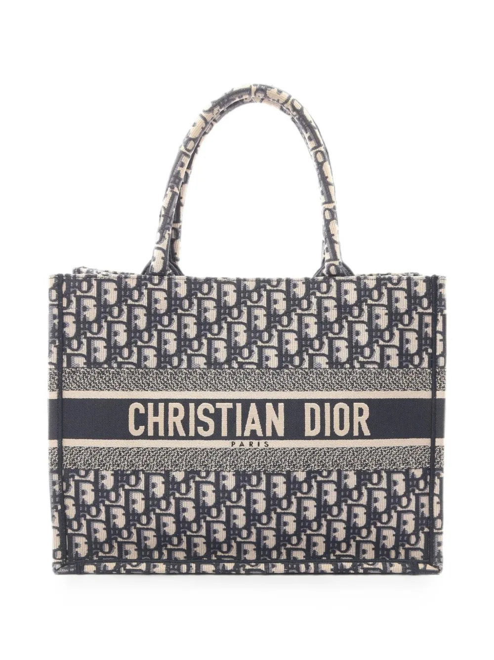Christian Dior Pre-Owned 2010s medium Book Tote Oblique tote bag - Blue