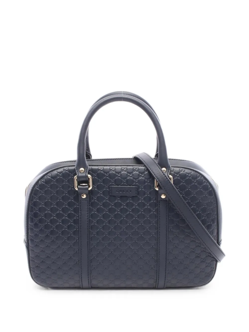 Gucci Pre-Owned 2010s Micro GG Guccissima handbag - Blu