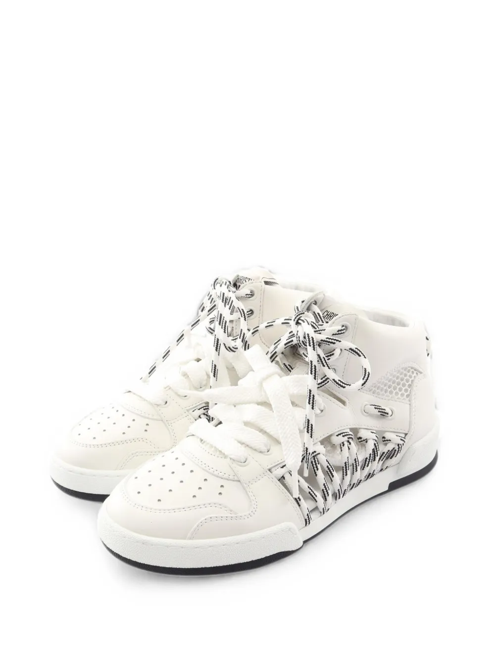 Christian Dior Pre-Owned 2020s First high-top sneakers - White