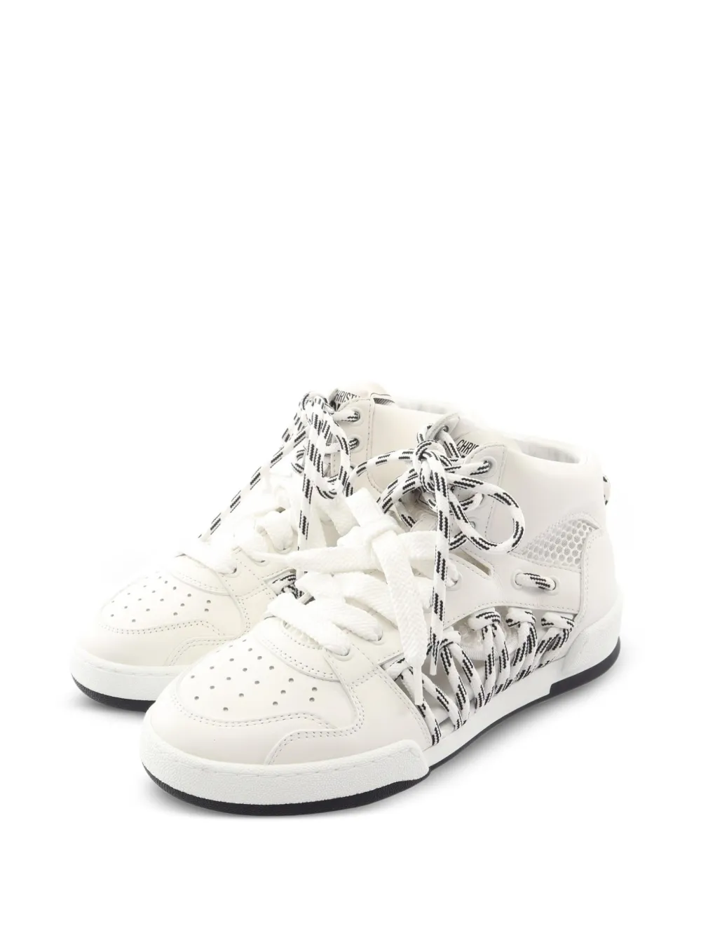 Christian Dior Pre-Owned 2020s First high-top sneakers - Weiß