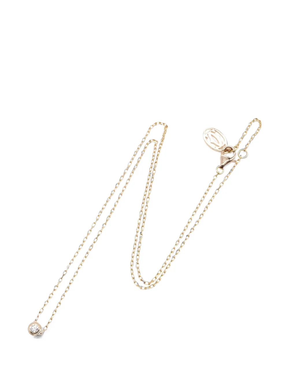 Cartier 2010s Damour SM diamond necklace - Oro