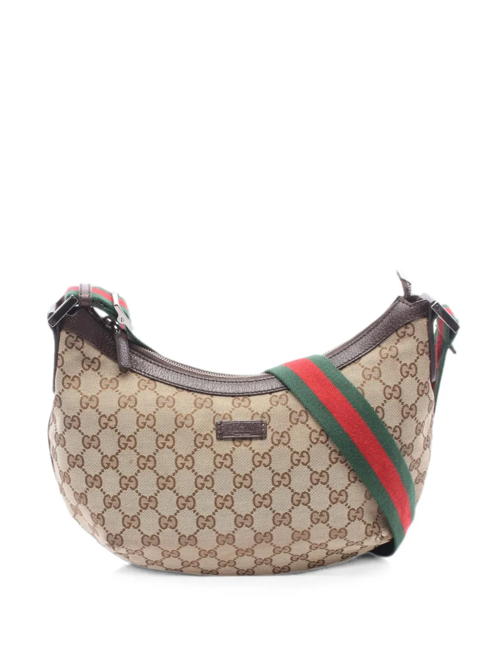 Gucci Pre-Owned 2010s GG canvas cross body bag - Nude