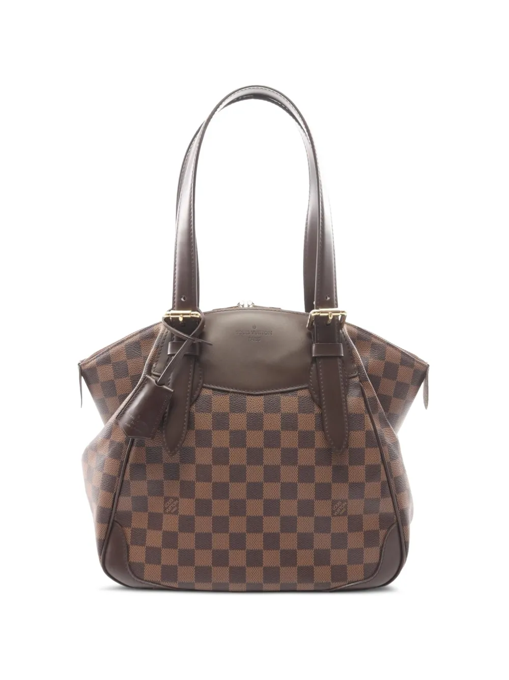 Louis Vuitton Pre-Owned 2011 MM Verona Damier Ebene shoulder bag - Marrone