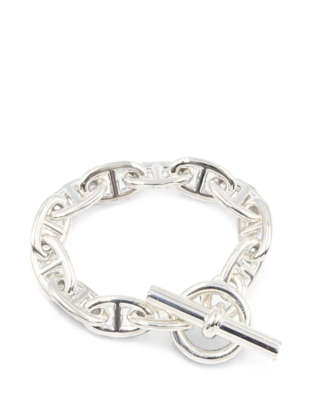 Hermès Pre-Owned 2010s Chaîne d'Ancre TGM bracelet - Silber