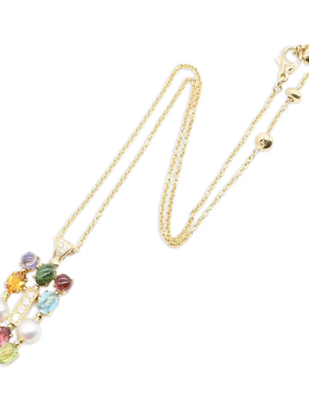 Bvlgari Pre-Owned 2010s Allegra diamond necklace - Oro