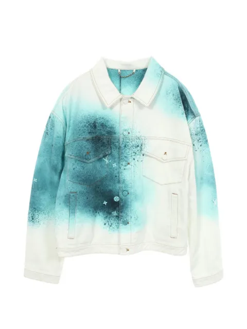 Louis Vuitton Pre-Owned chaqueta con monograma en espray 2010