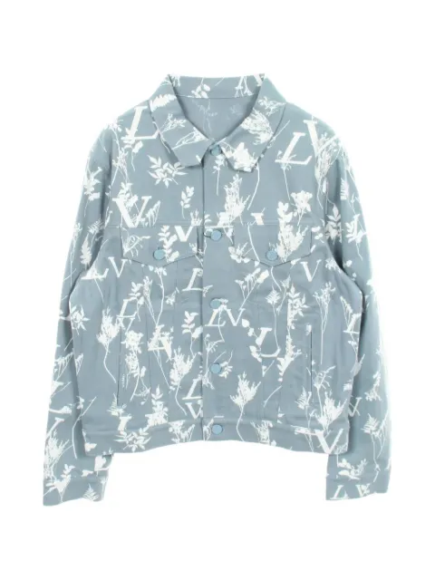 Louis Vuitton Pre-Owned 2020s Leaf Tracker DNA jacket