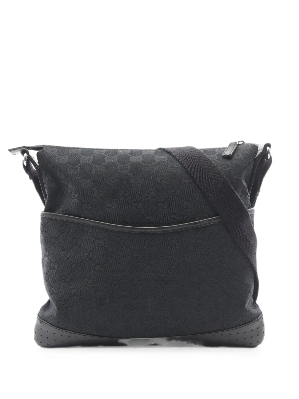 Gucci Pre-Owned 2000s GG canvas cross body bag - Black