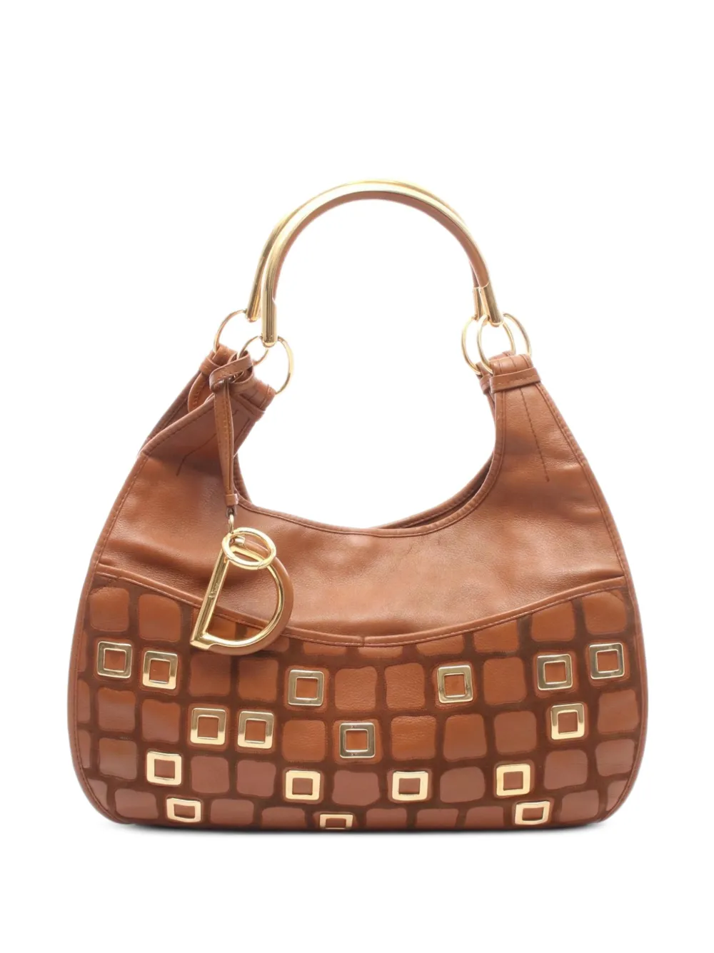 Christian Dior Pre-Owned 2010s Dior 61 shoulder bag - Braun