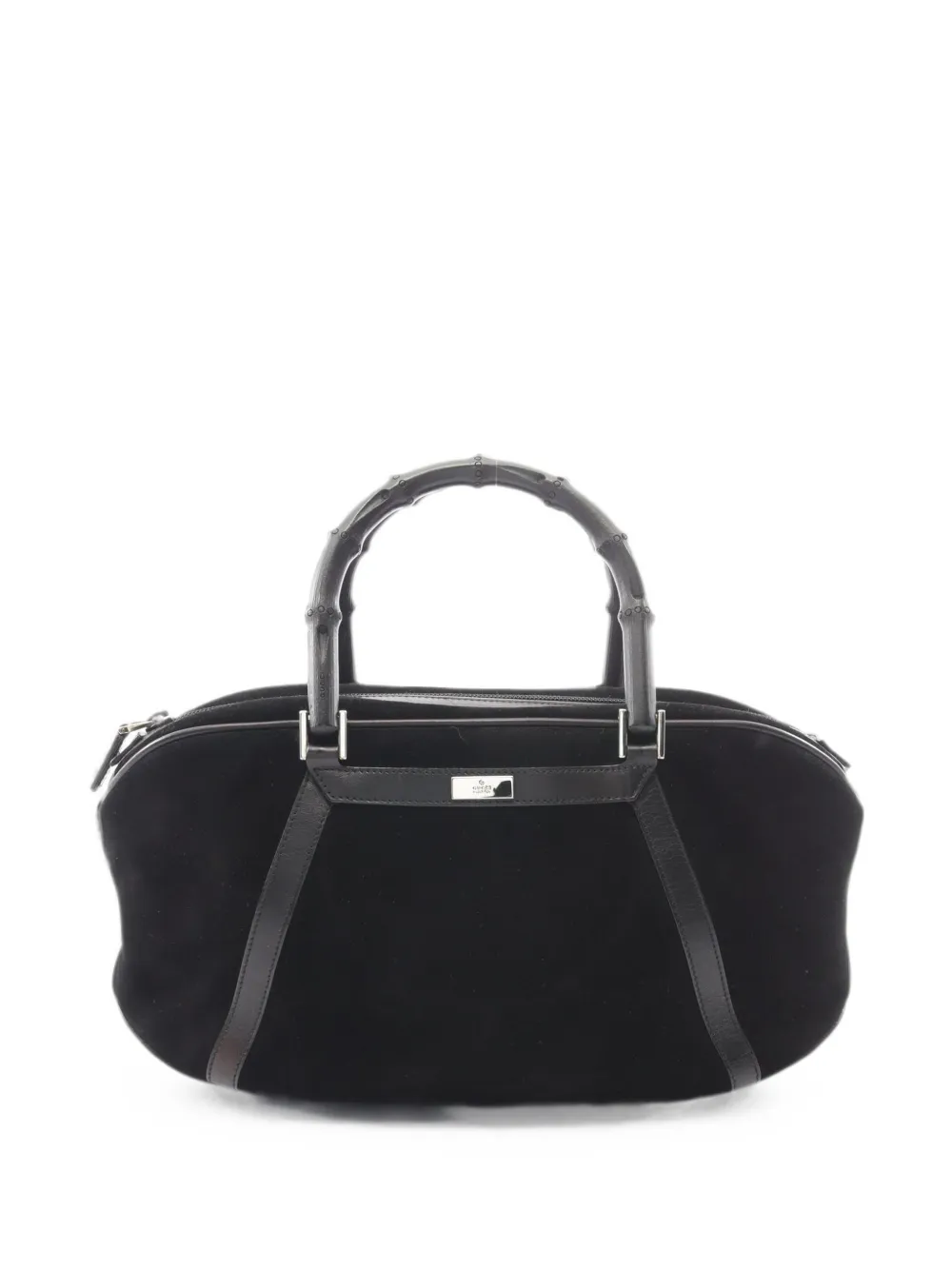 Gucci Pre-Owned 2000s Bamboo shoulder bag - Black