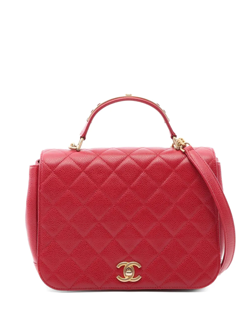 CHANEL Pre-Owned 2017-2018 Matelassé shoulder bag - Rot