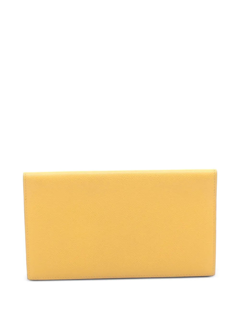 Hermès Pre-Owned 2009 MC2 Fleming Epsom wallet - Giallo