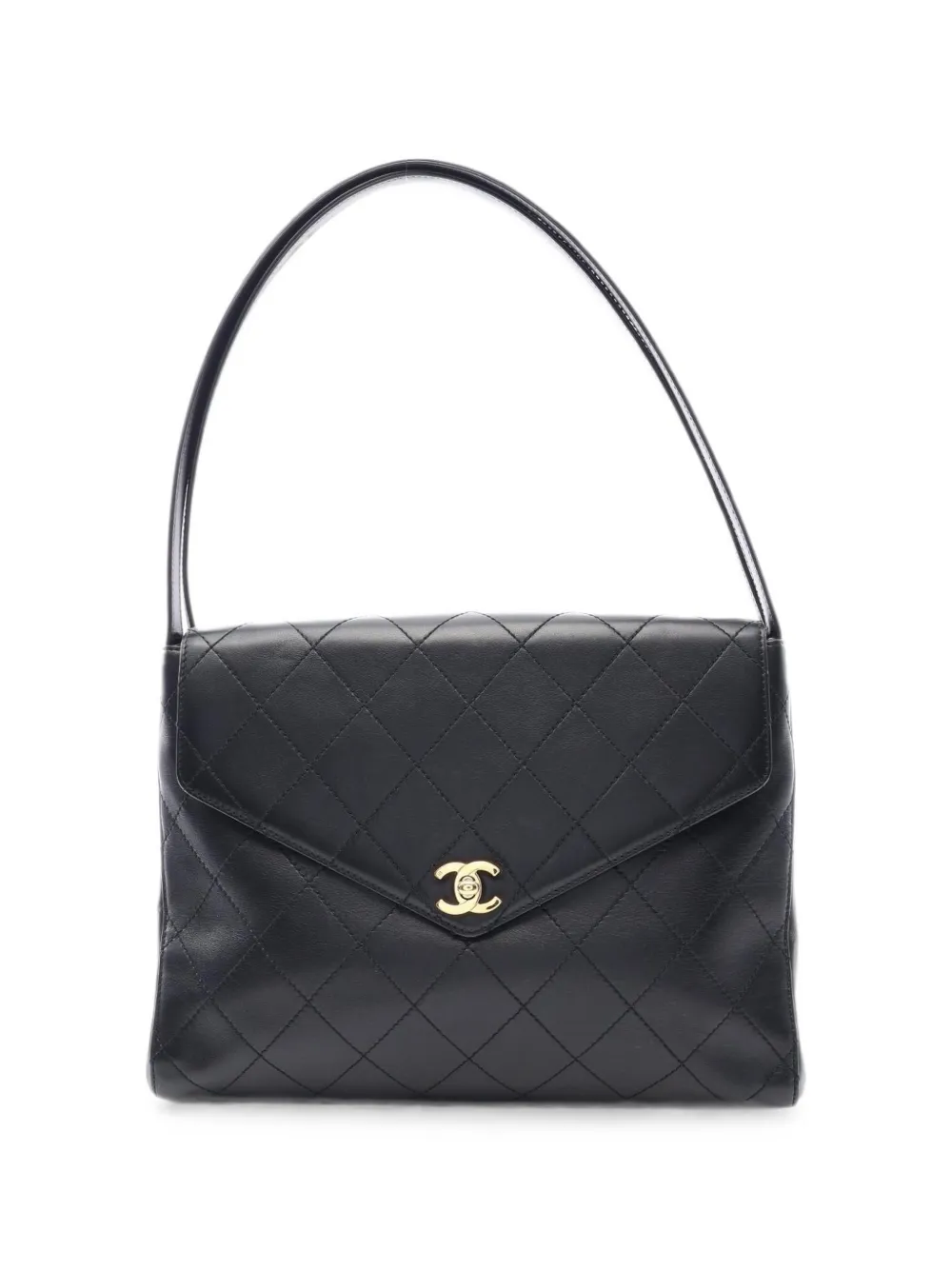 CHANEL Pre-Owned 1997-1999 matelassé shoulder bag - Black