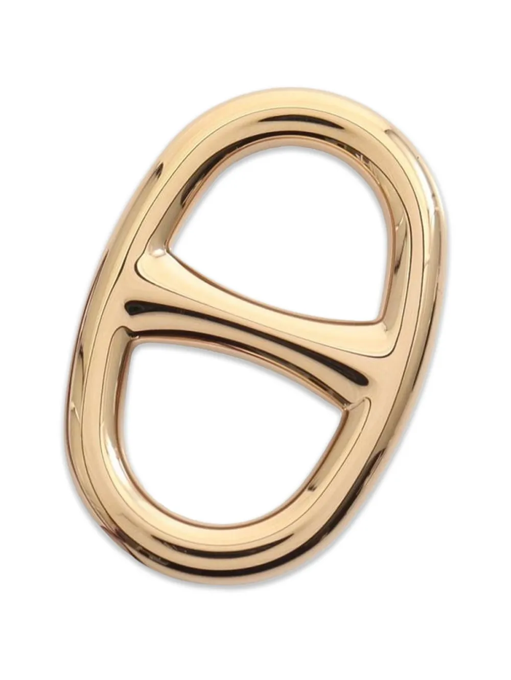 Hermès Pre-Owned 2010s Chaîne d'Ancre scarf ring - Gold