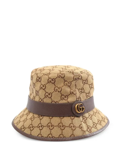 Gucci Pre-Owned 2010s GG Marmont canvas bucket hat