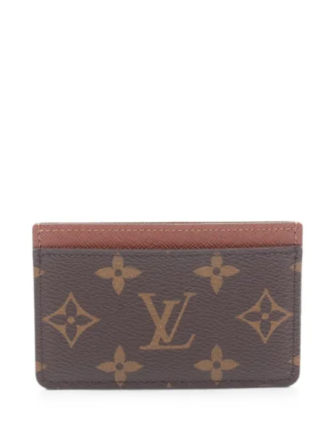 Louis Vuitton Pre-Owned Monogram Porto Cult Sampur card case