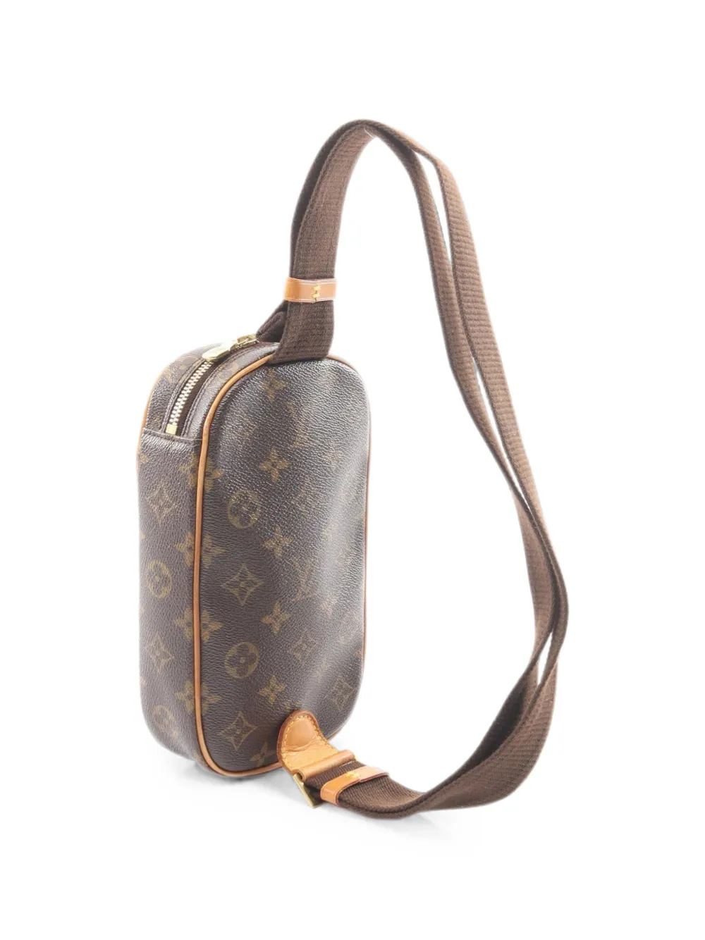 Louis Vuitton Pre-Owned 2004 Monogram Pochette Ganju belt bag Bruin