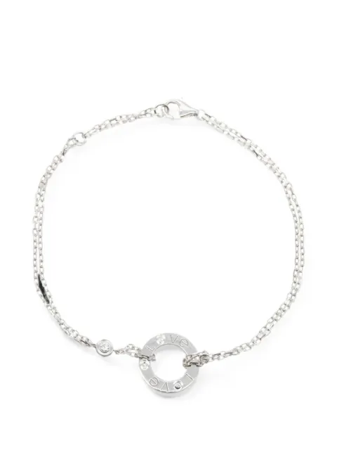Cartier 2010s Love Circle diamond bracelet