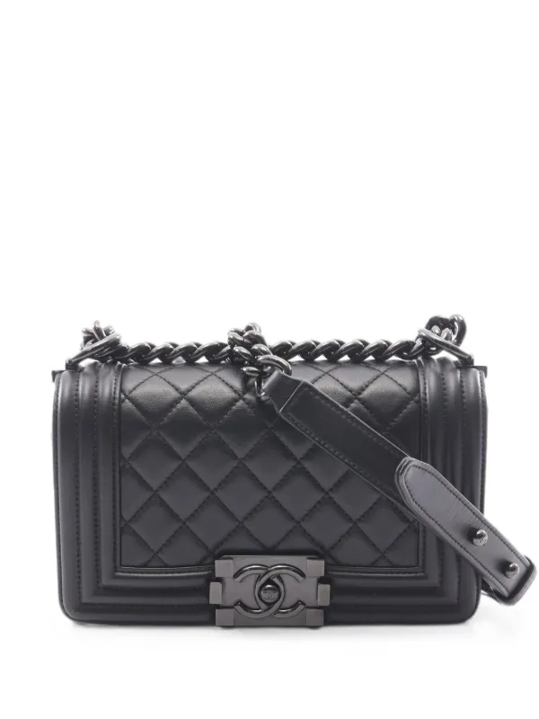 CHANEL Pre-Owned 2018 ボーイ チェーン ショルダーバッグ S
