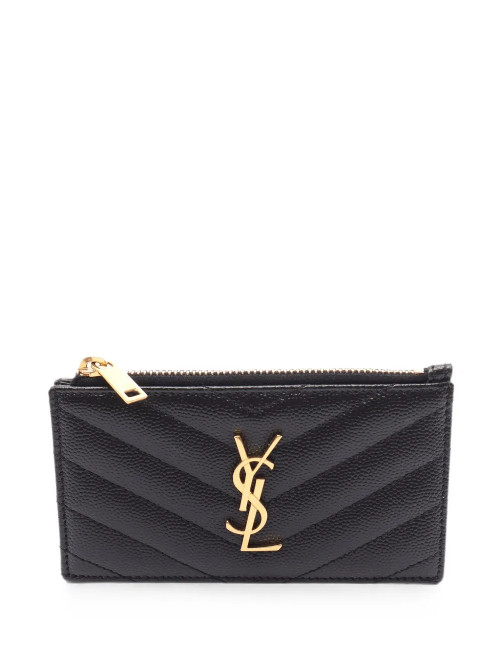 Saint Laurent Pre-Owned 2010s Fragment card case - Nero